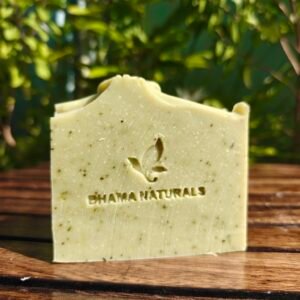 Spearmint Green Clay Cold Processed Soap